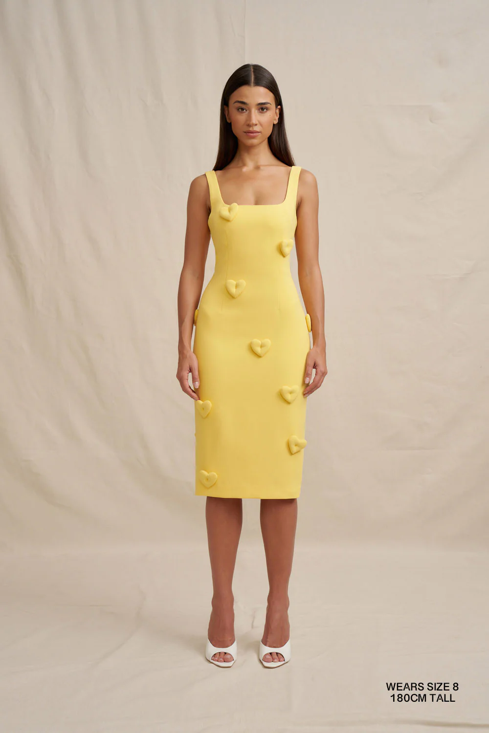 Amora Heart Midi Dress - Image 3