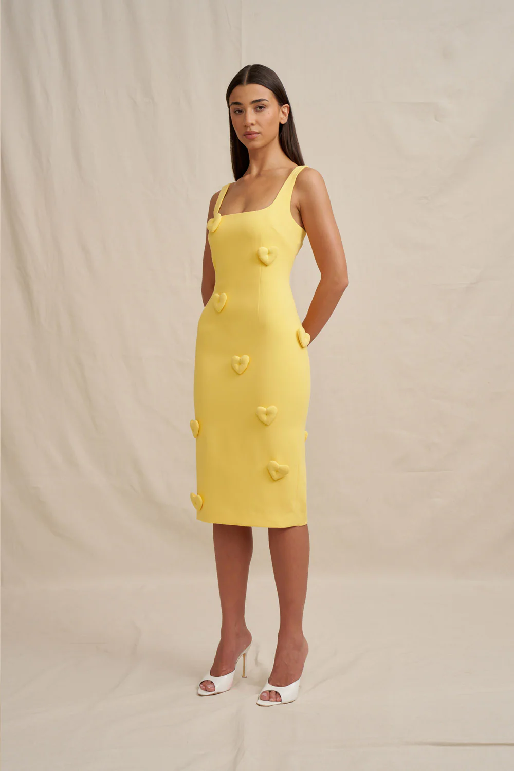 Amora Heart Midi Dress - Image 5