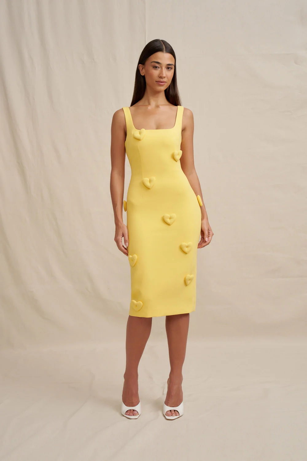 Amora Heart Midi Dress - Image 6