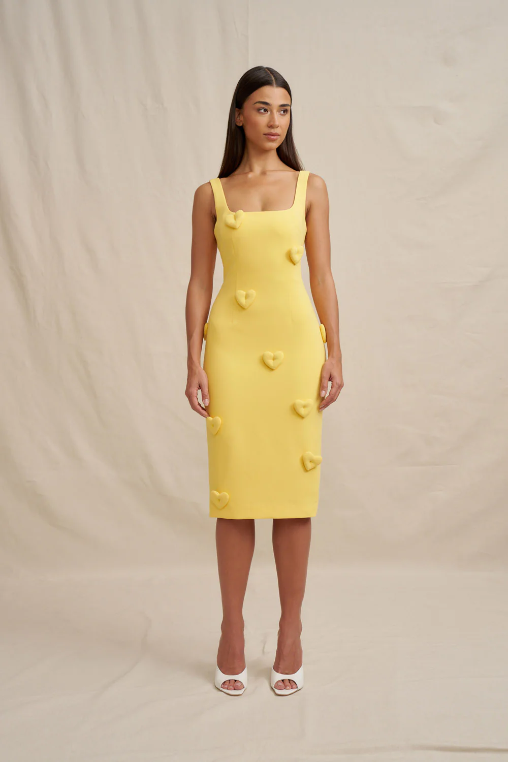 Amora Heart Midi Dress - Image 8