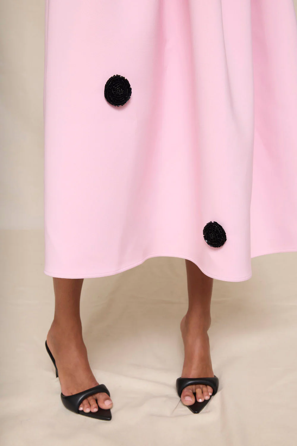 Anita Spot Halter Dress - Image 11