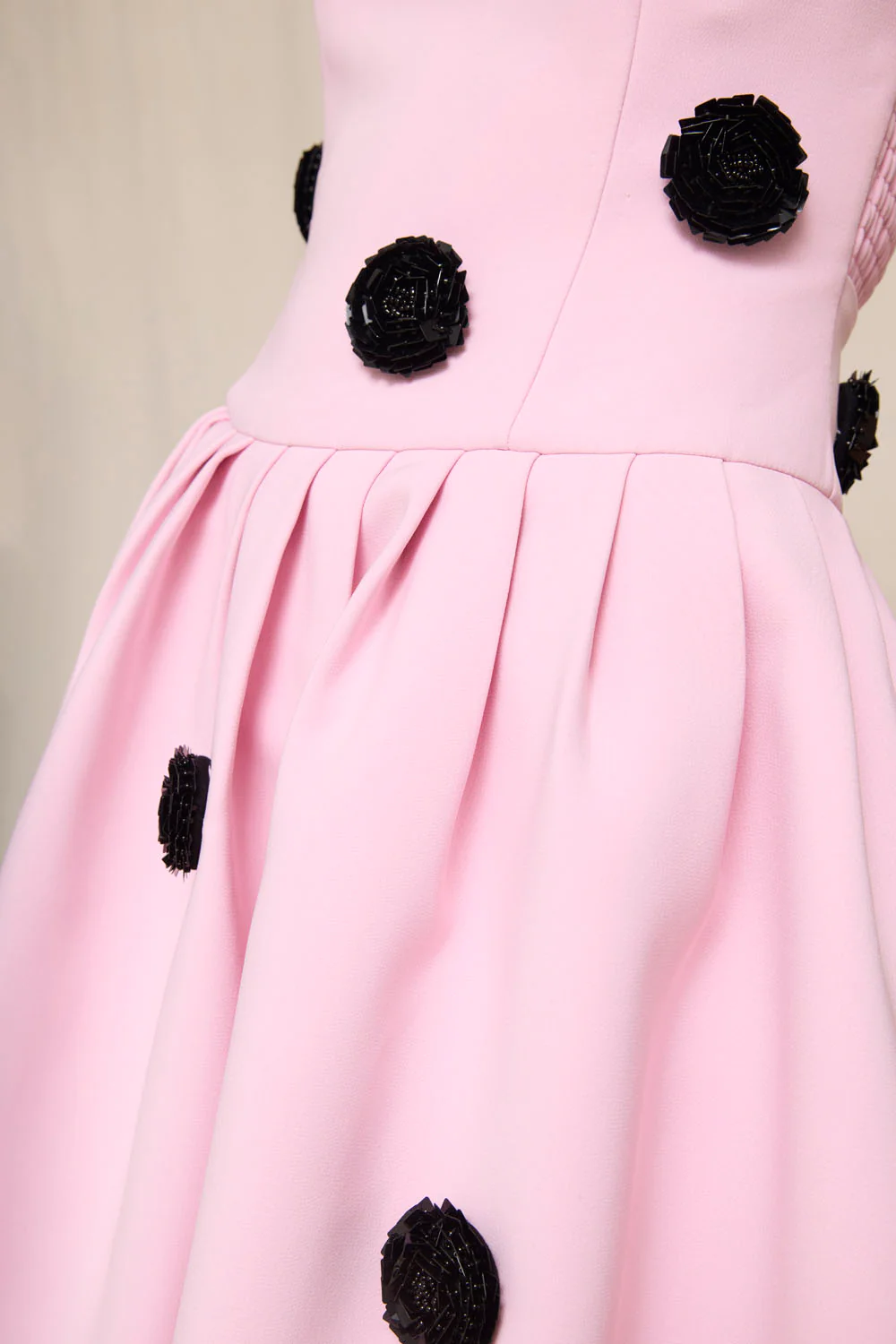 Anita Spot Halter Dress - Image 8