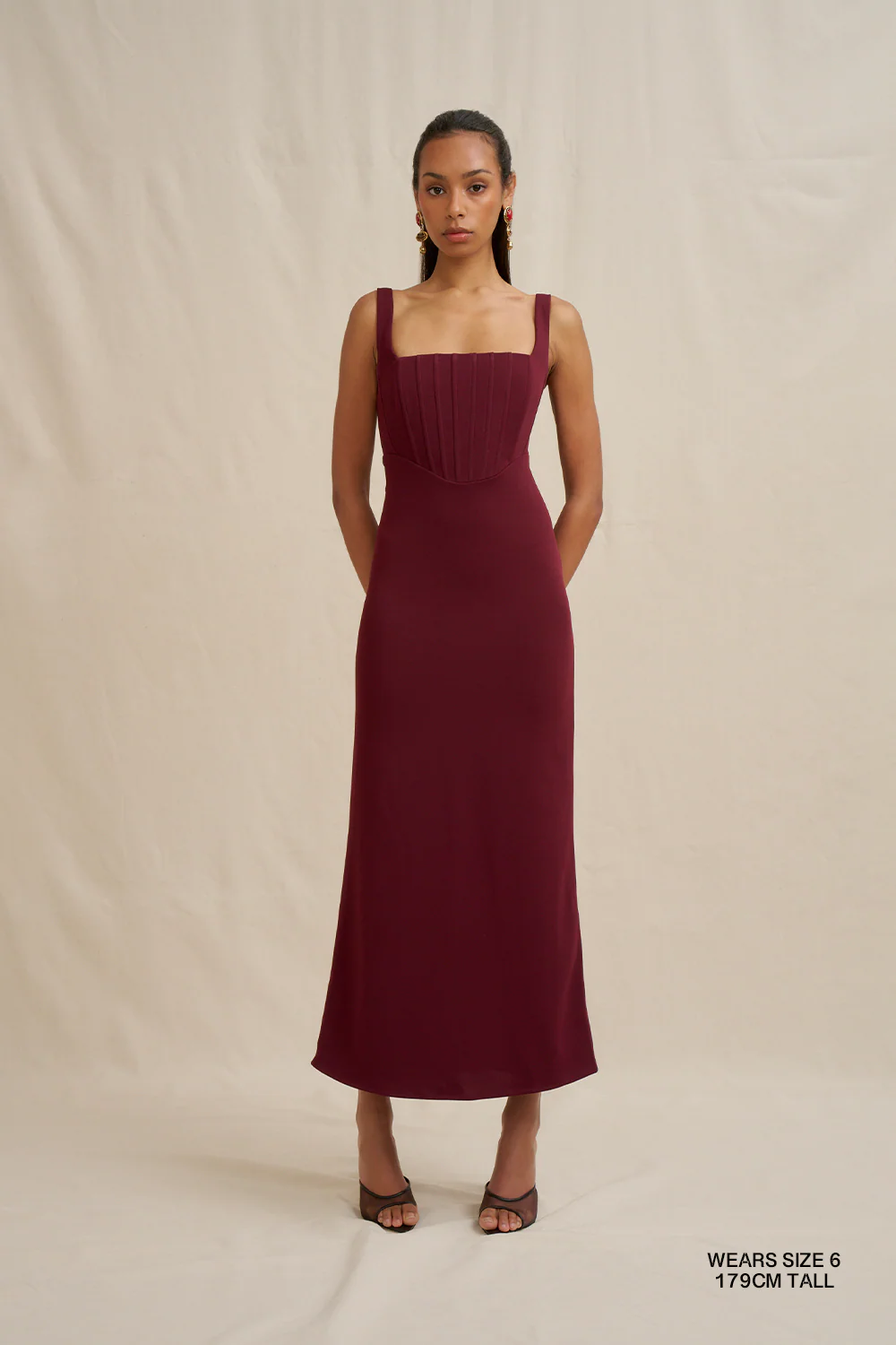 Basia Bodice Midi Dress - Image 3