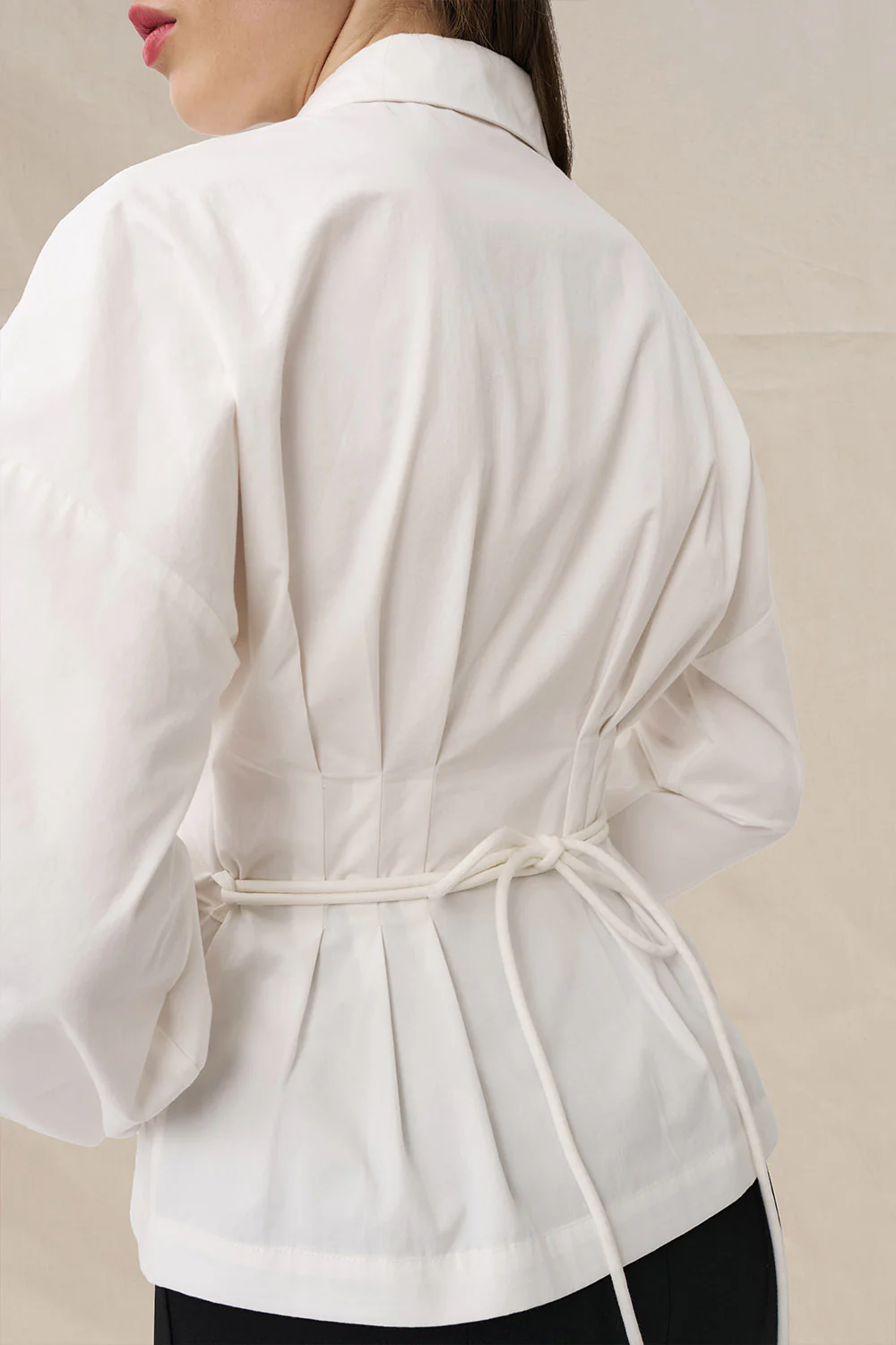 Belinda Blouse Top - Ivory - Image 2