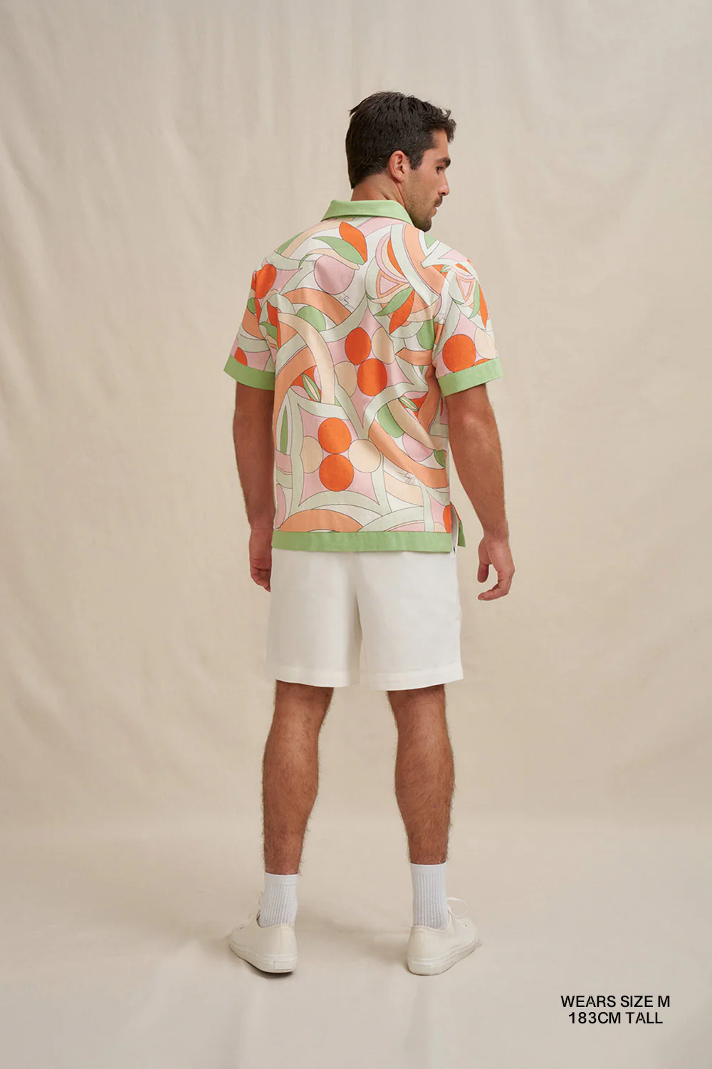 Bloomtide Sun Shirt - Multi Green Peach - Image 3
