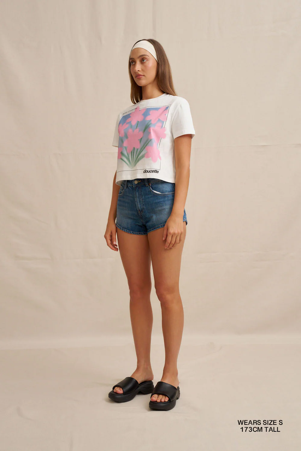 Bouquet Of Blooms Baby Tee - Image 3