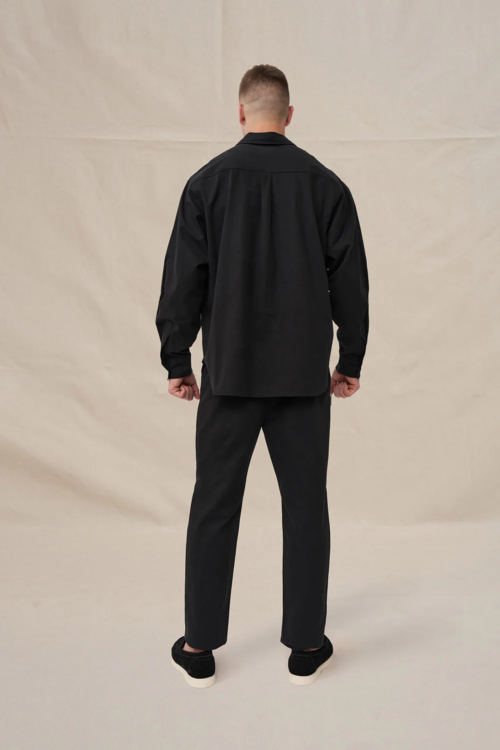 Bowie Broderie Shirt - Black - Image 4