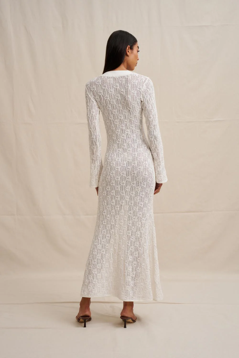 Eliana Sheer Ankle Dress - Image 10