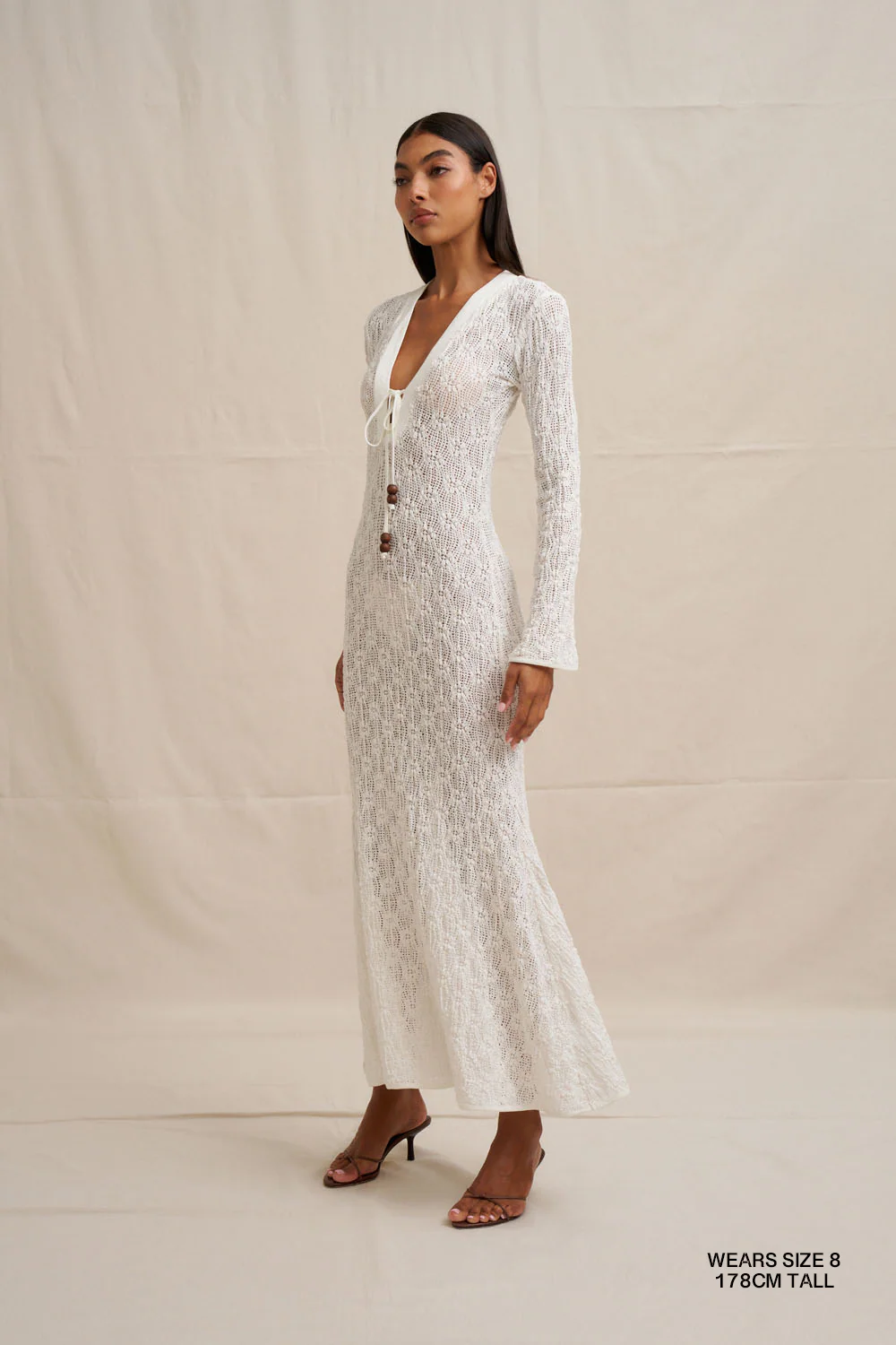 Eliana Sheer Ankle Dress - Image 3