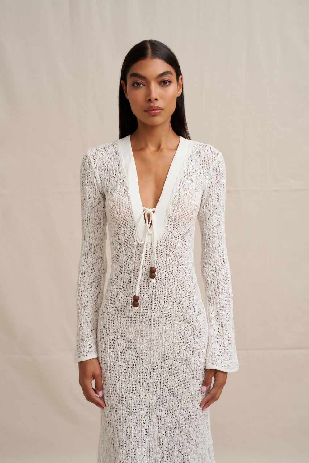 Eliana Sheer Ankle Dress - Image 4