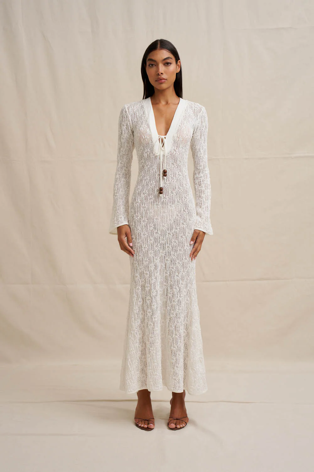 Eliana Sheer Ankle Dress - Image 7