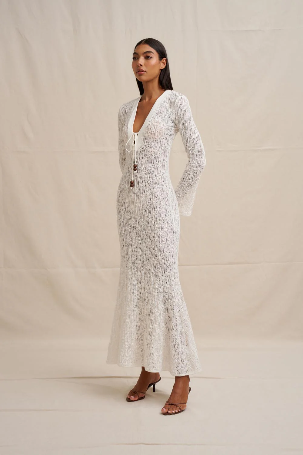 Eliana Sheer Ankle Dress - Image 9