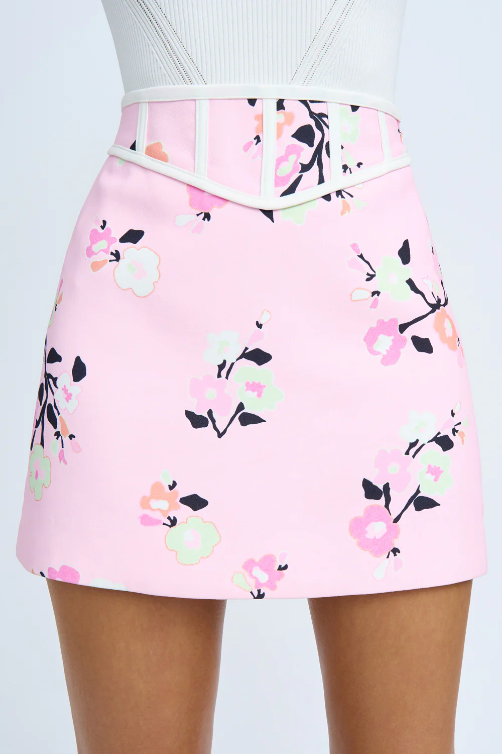 Floral Romance Mini Skirt | Final Sale - Pink Multi - Image 2