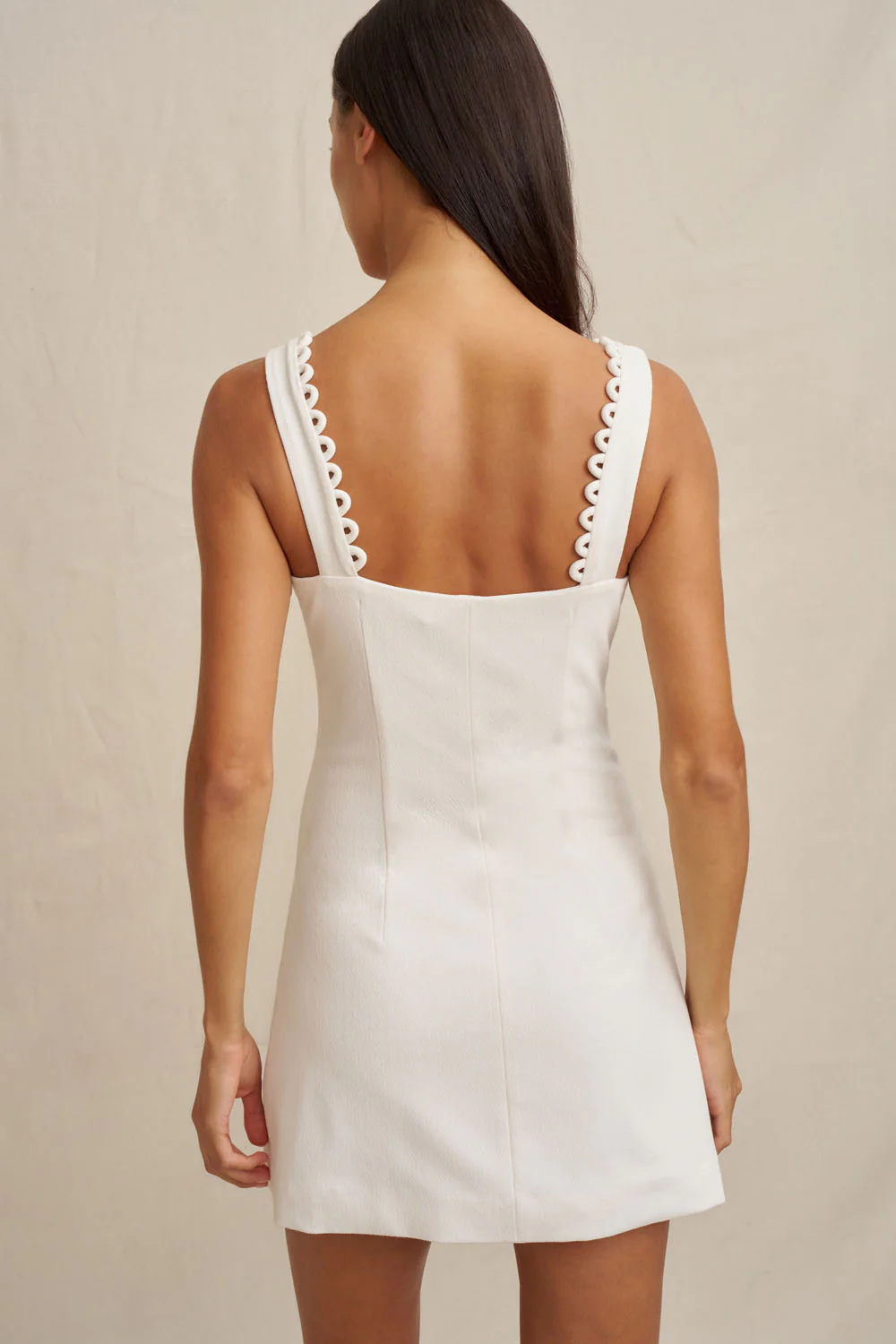 Flower Form Mini Dress - Image 10