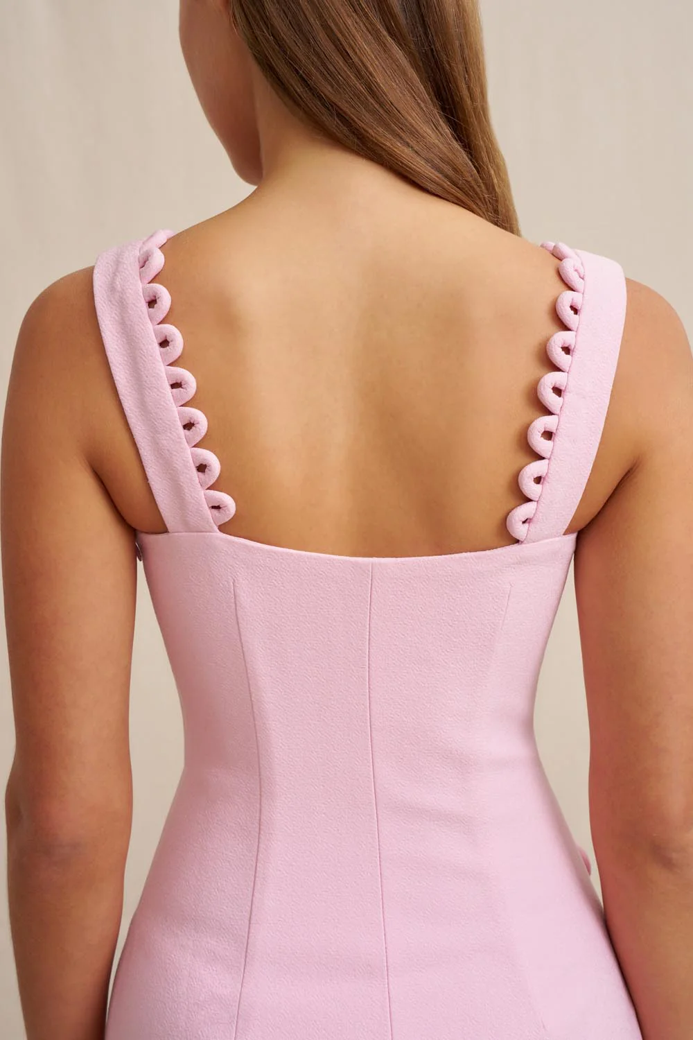 Flower Form Mini Dress - Image 10