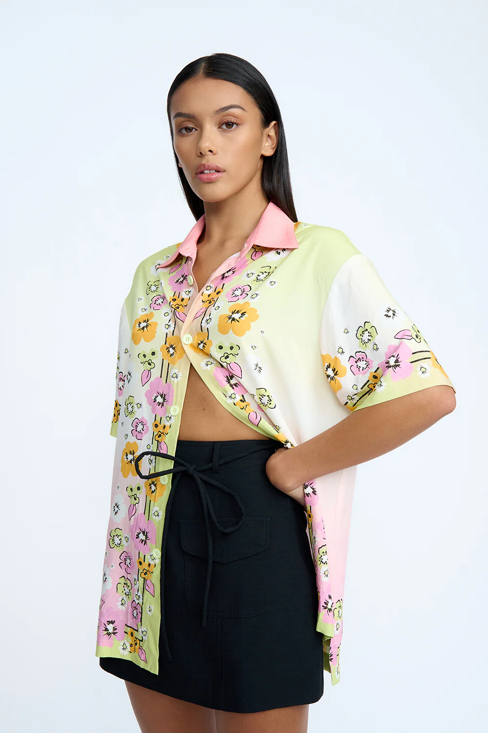 Jada Pocket Skirt | Final Sale - Black - Image 2