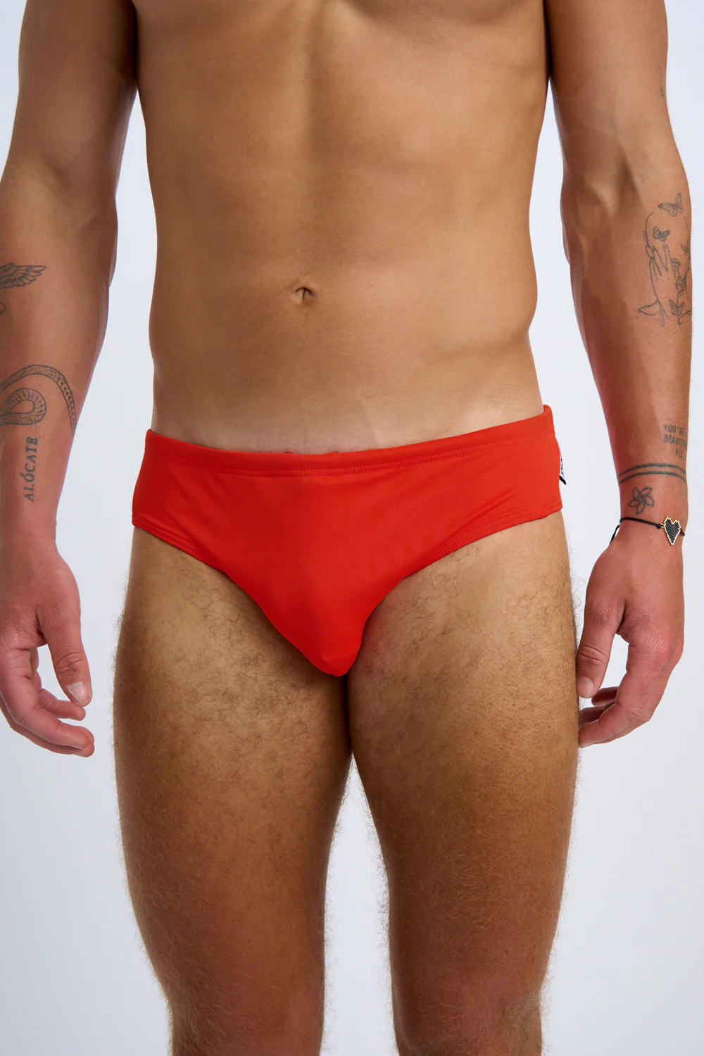 Johnny Swim Brief | Final Sale - Red - Image 3