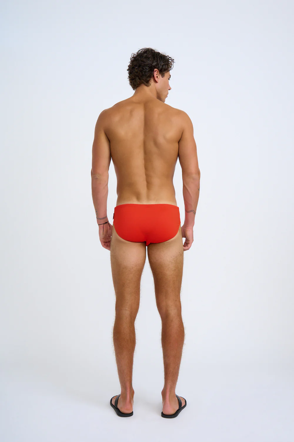Johnny Swim Brief | Final Sale - Red - Image 4