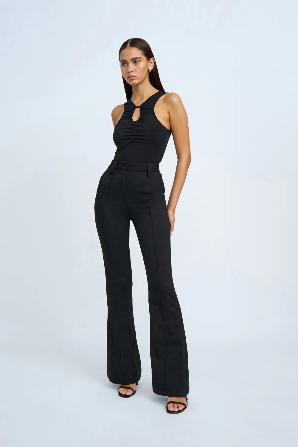 Juliette Ruche Tank Top | Final Sale - Black - Image 3