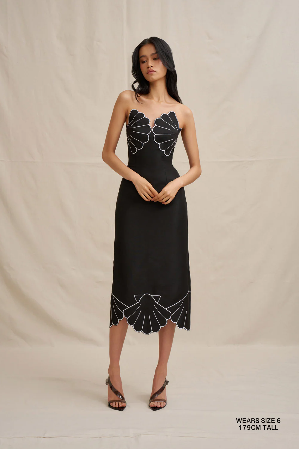 Kimora Shell Midi Dress - Image 3