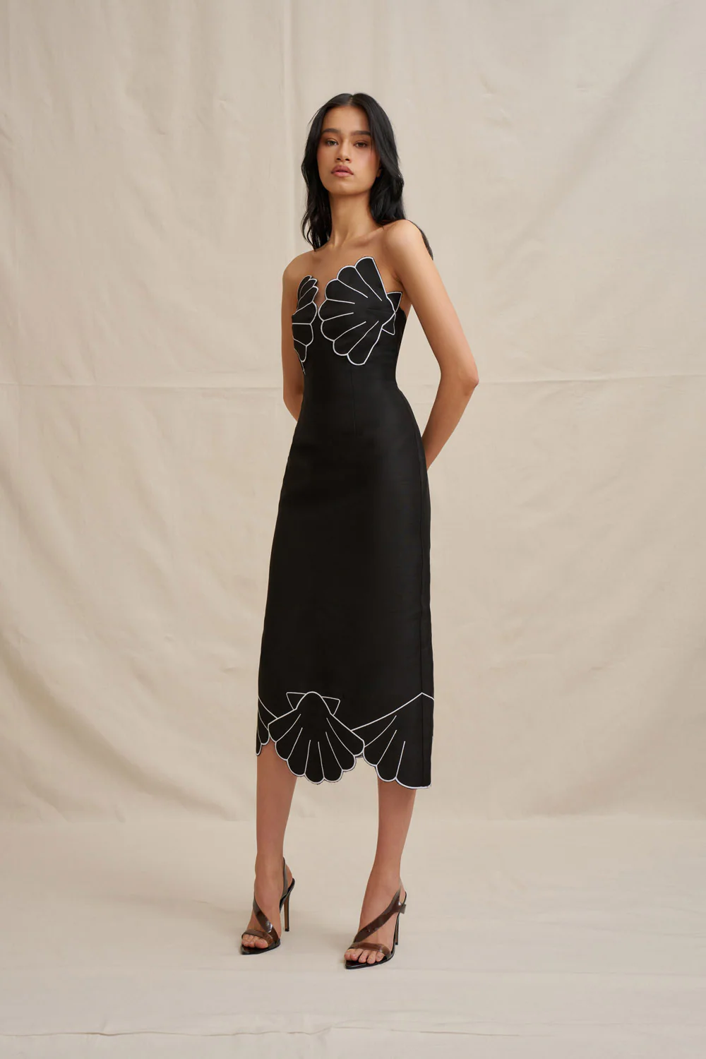 Kimora Shell Midi Dress - Image 4