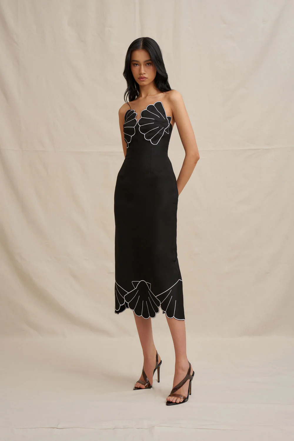 Kimora Shell Midi Dress - Image 7