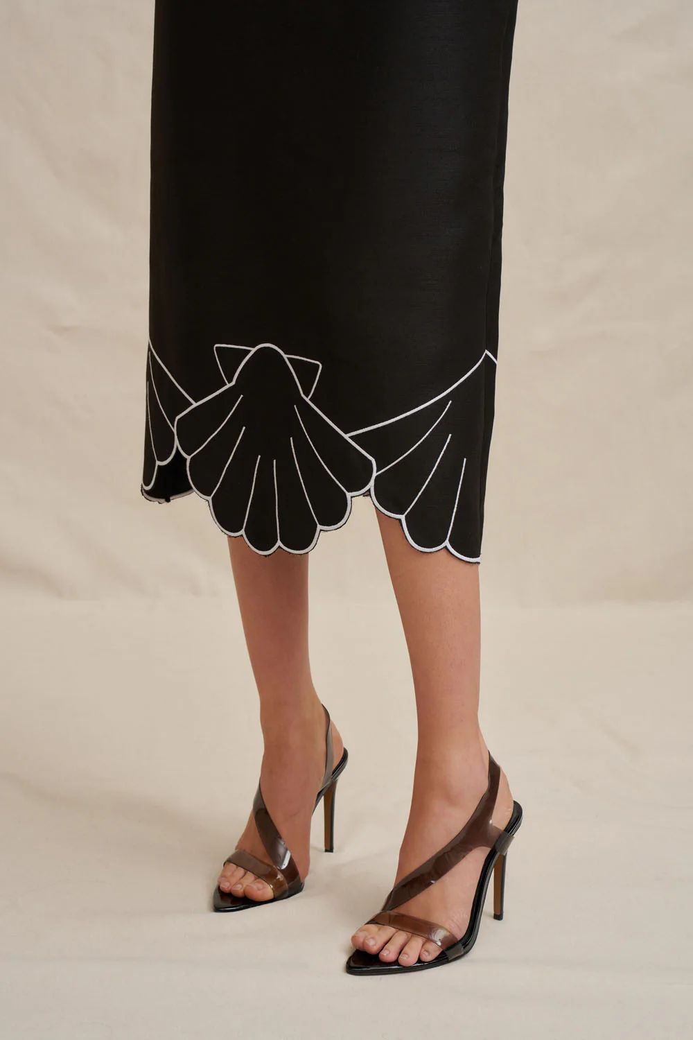 Kimora Shell Midi Dress - Image 8