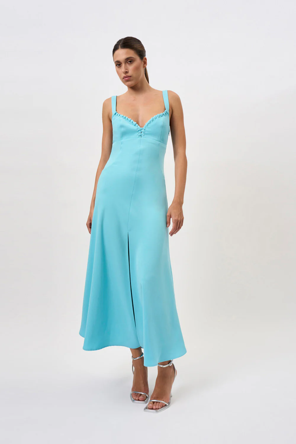 Lady Lace Up Ankle Dress | Final Sale - Blue - Image 5