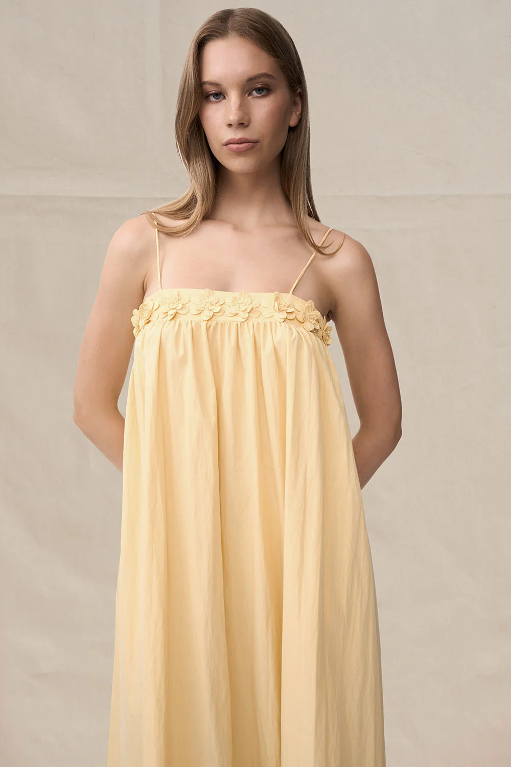 Lia Fiori Sun Dress - Yellow - Image 3