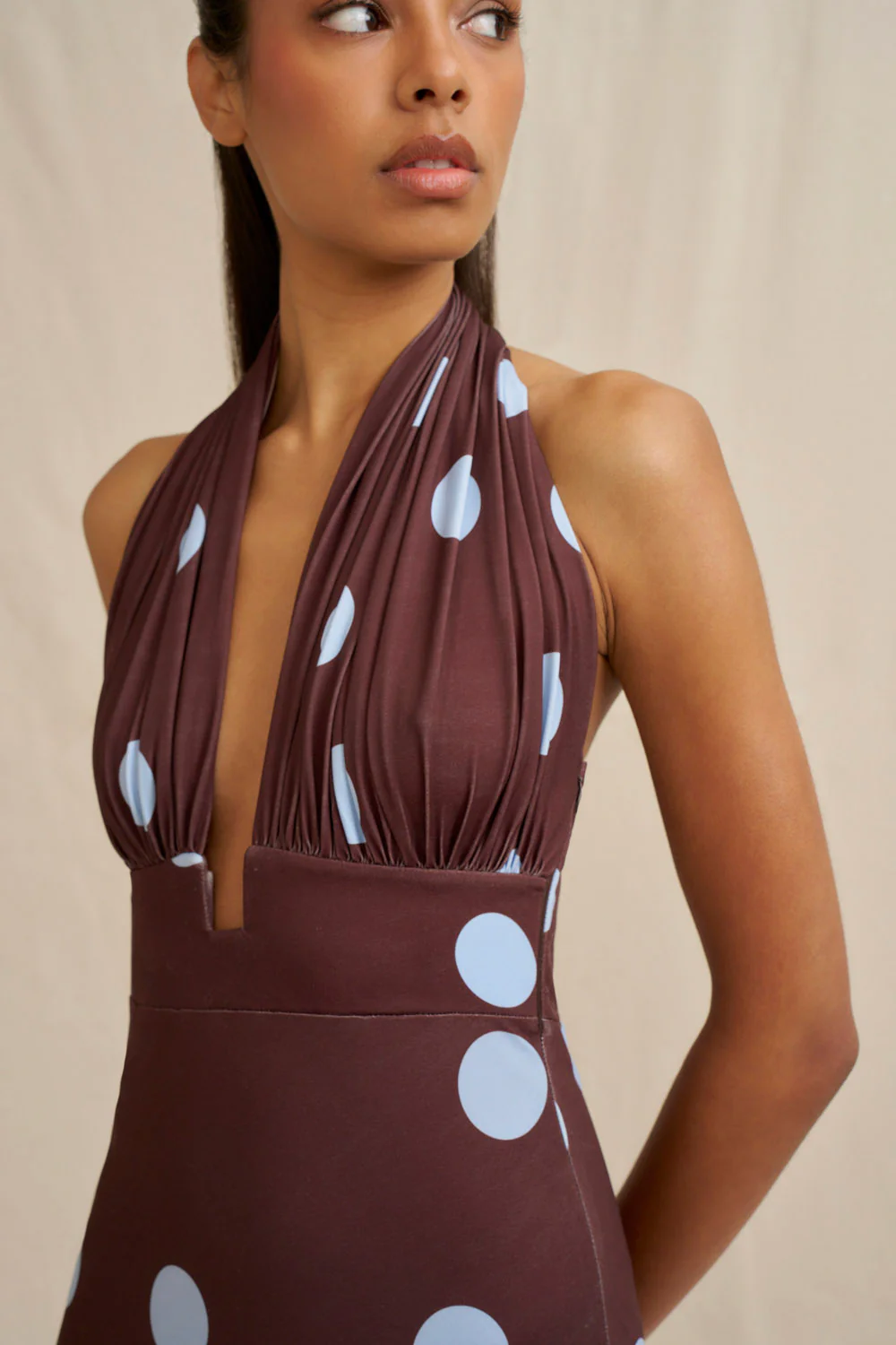 Paloma Polka Ankle Dress - Image 2