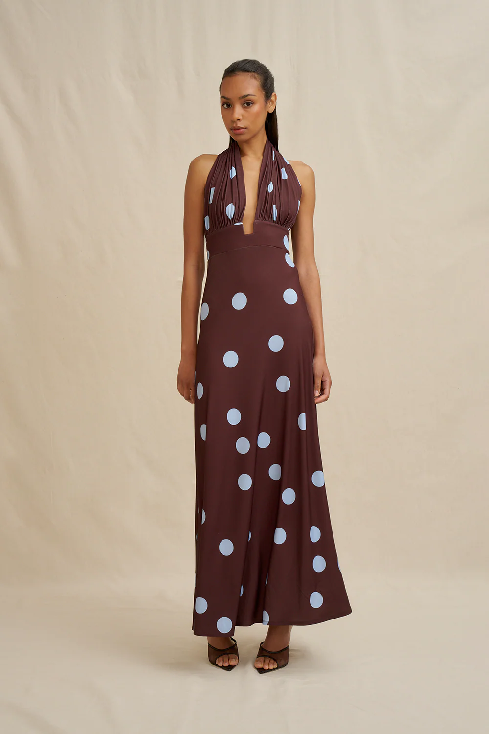 Paloma Polka Ankle Dress - Image 4