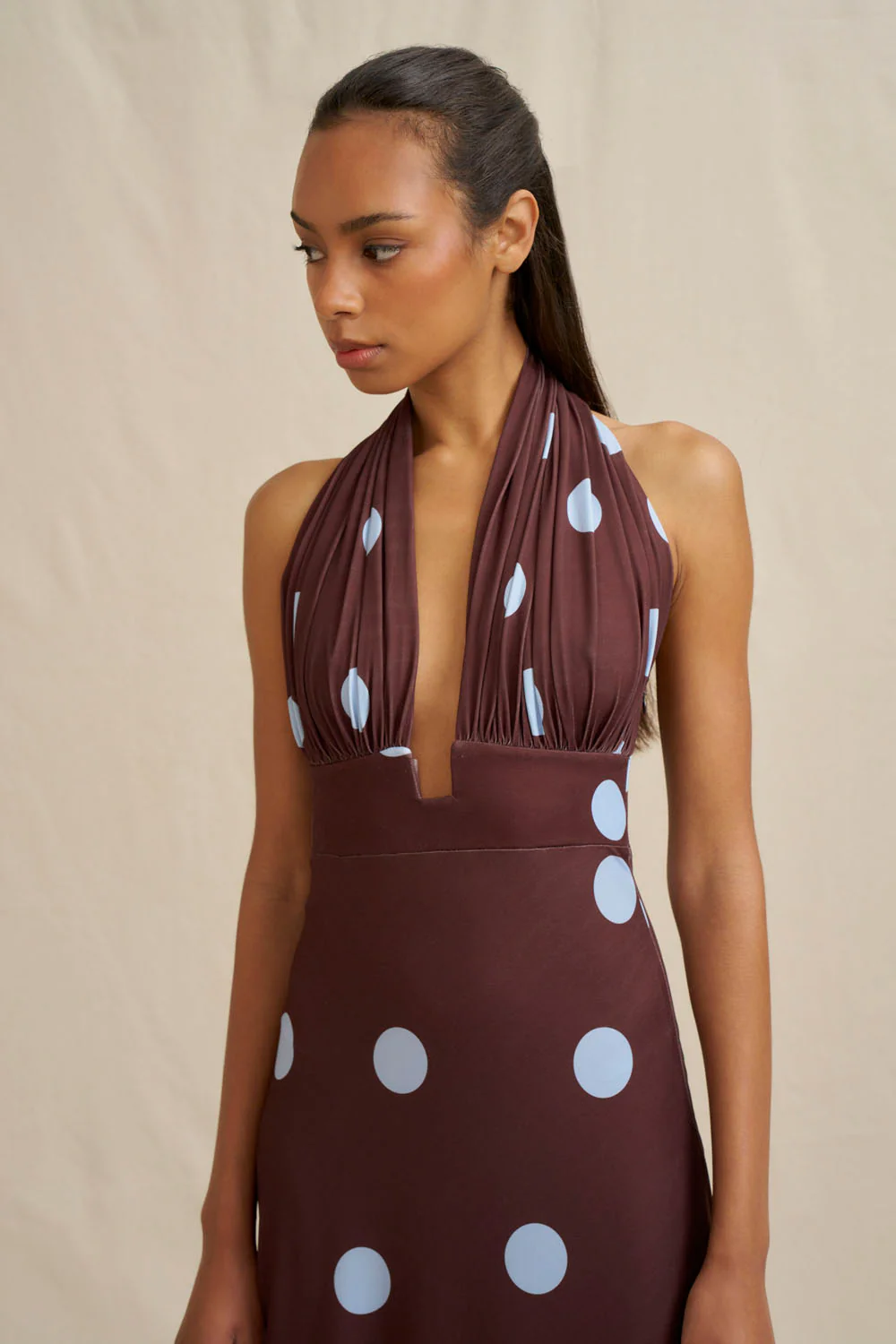 Paloma Polka Ankle Dress - Image 5