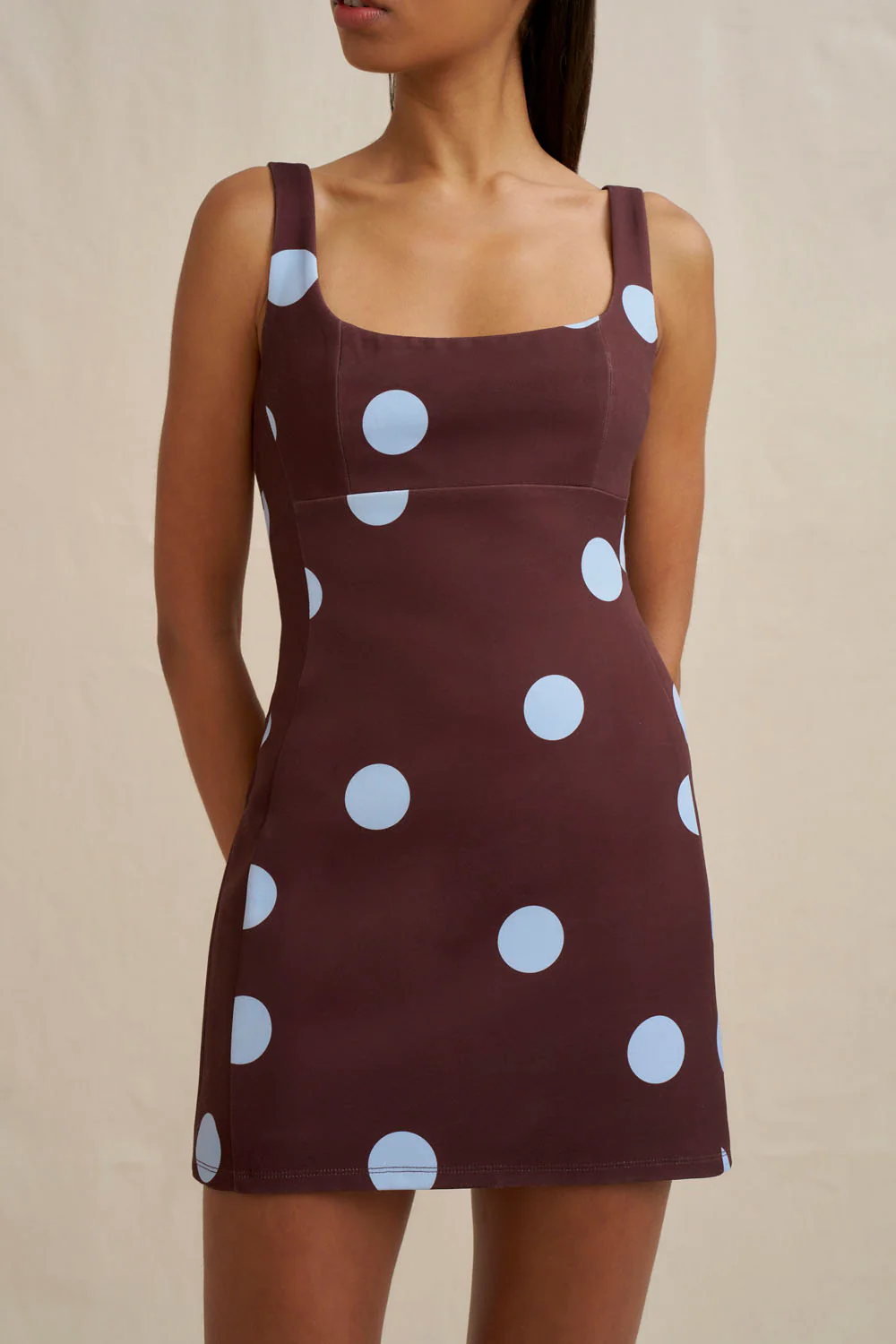 Paloma Polka Mini Dress - Image 2