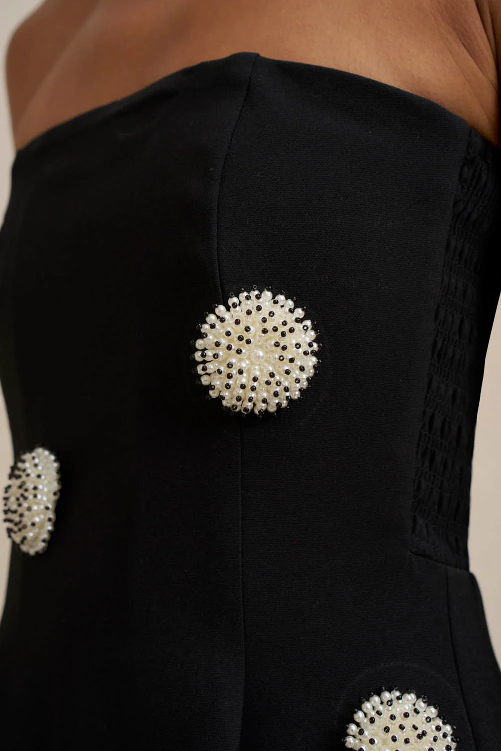 Priscilla Mini Dress - Black - Image 11