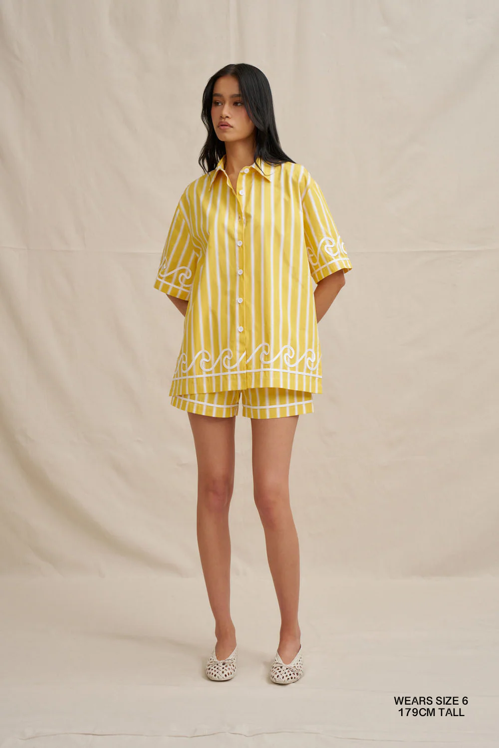 Reese Stripe Sun Shirt - Image 3