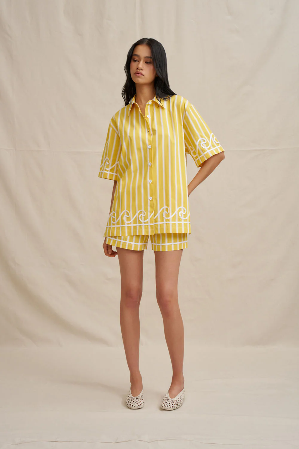 Reese Stripe Sun Shirt - Image 5