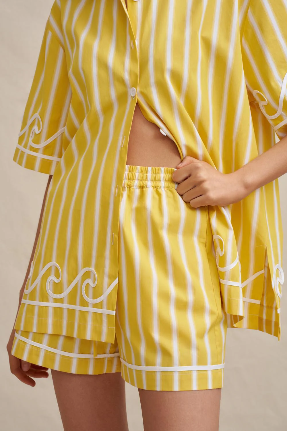 Reese Stripe Sun Shirt - Image 9