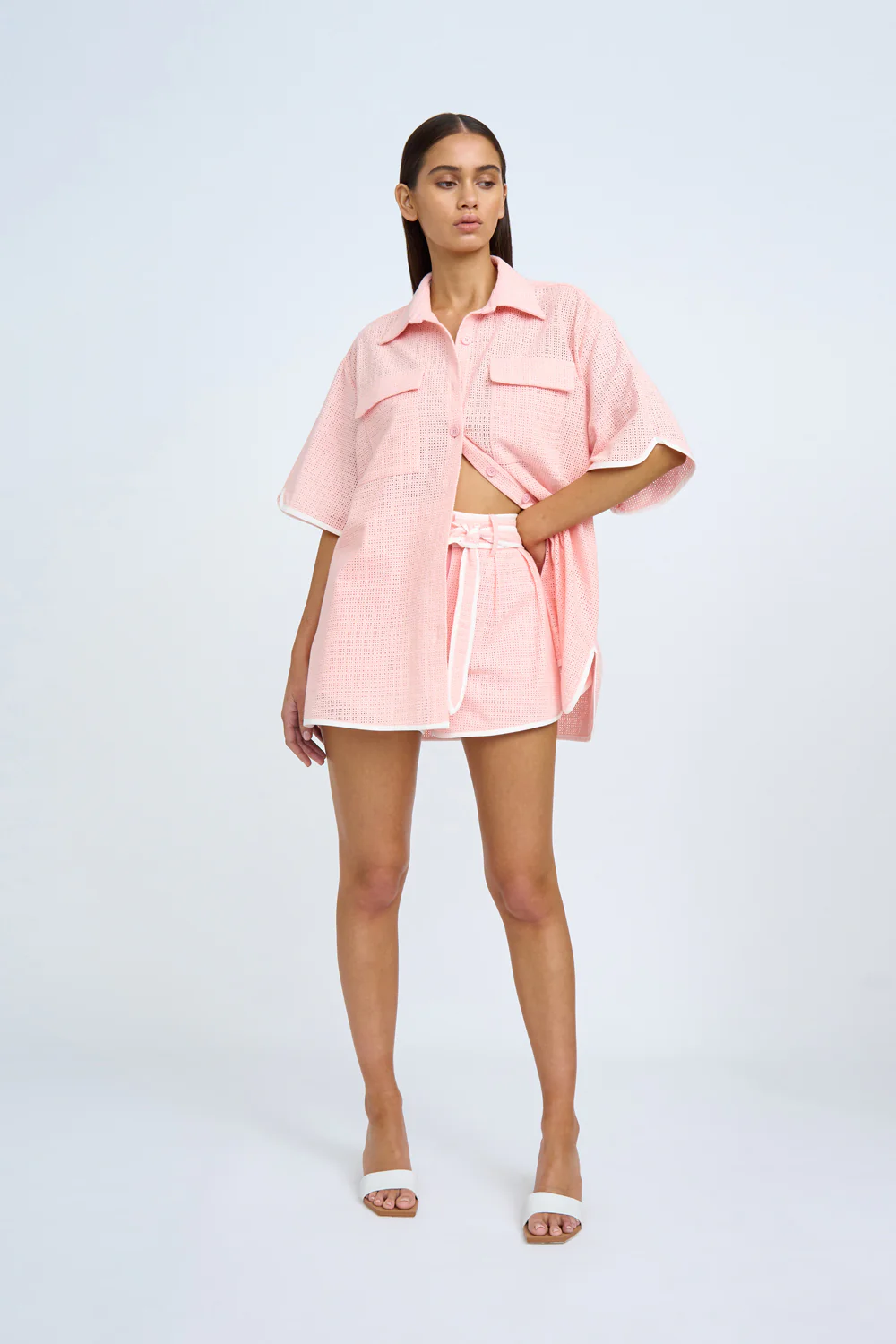 Serena Pocket Sun Shirt | Final Sale - Dusty Pink - Image 5