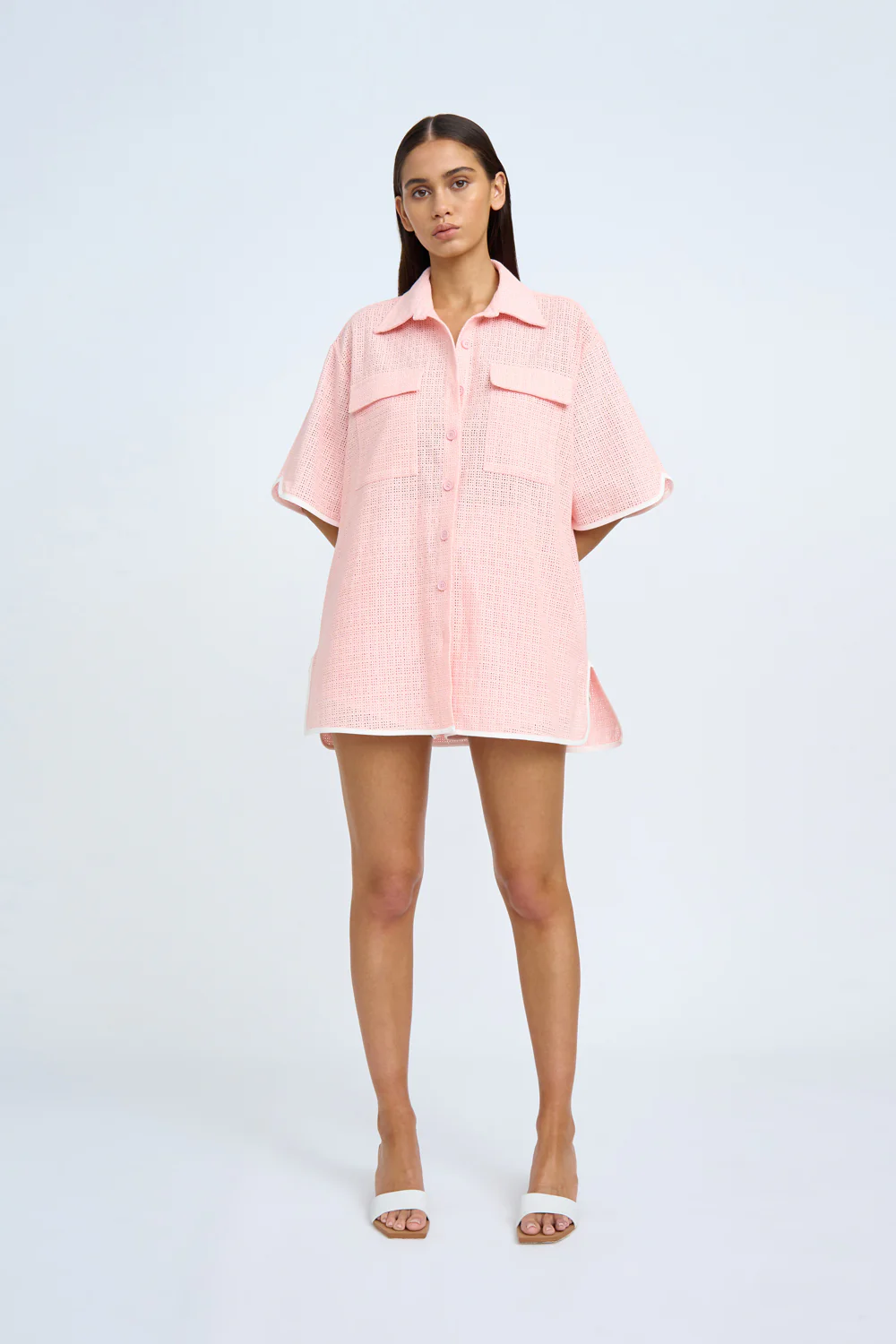 Serena Pocket Sun Shirt | Final Sale - Dusty Pink - Image 7