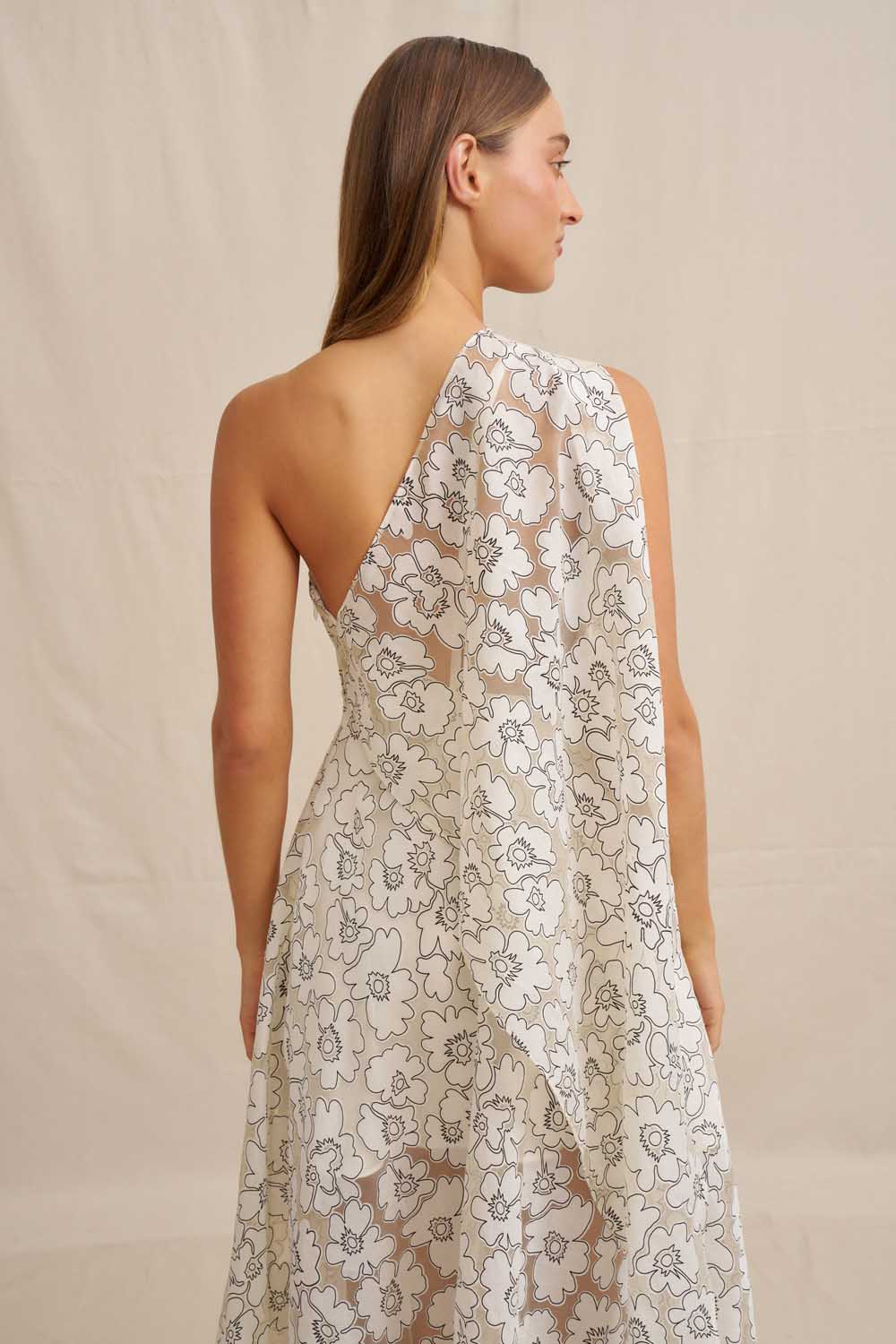 Serephina Floral Ankle Dress - Image 12
