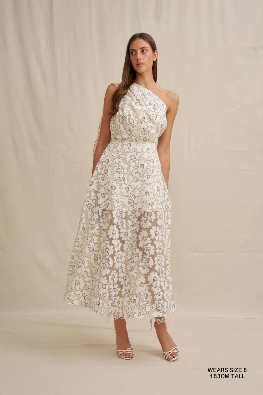 Serephina Floral Ankle Dress - Image 3