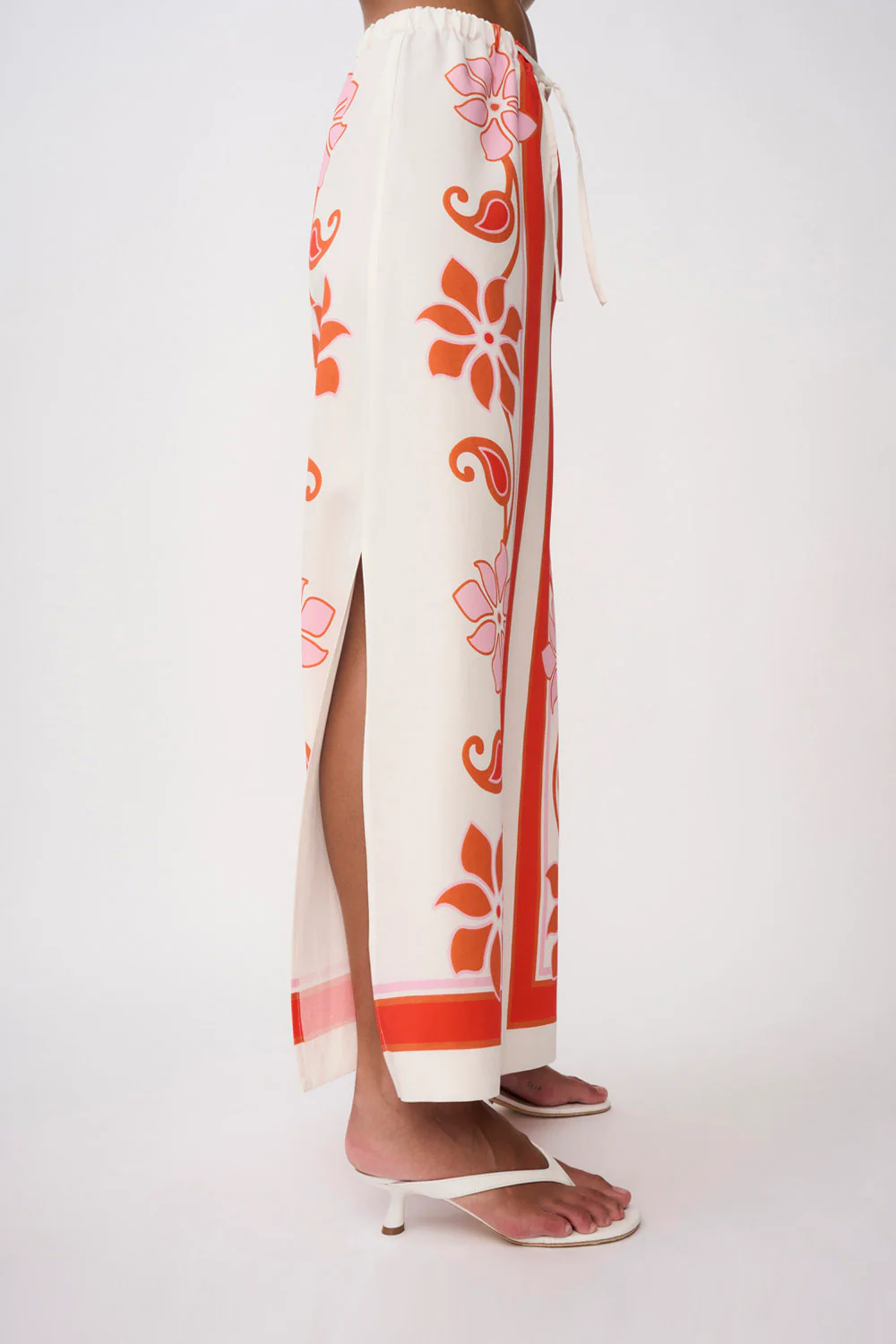 Sierra Paradiso Long Sun Skirt | Final Sale - Pink Red Orange - Image 5
