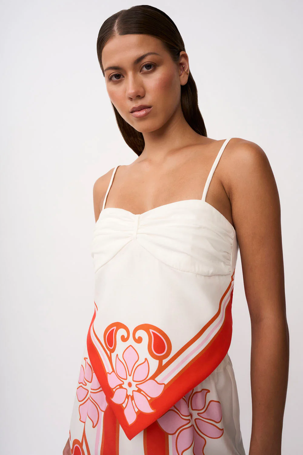 Sierra Paradiso Tie Back Cami | Final Sale - Pink Red Orange - Image 6