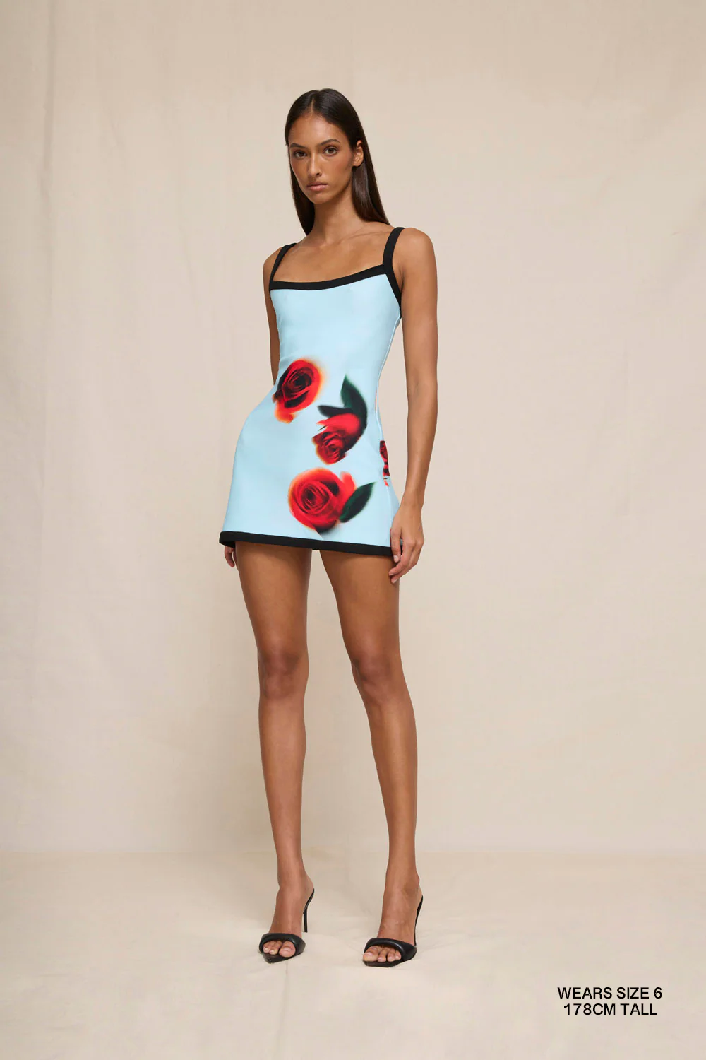 Sky Rose Mini Dress - Image 3