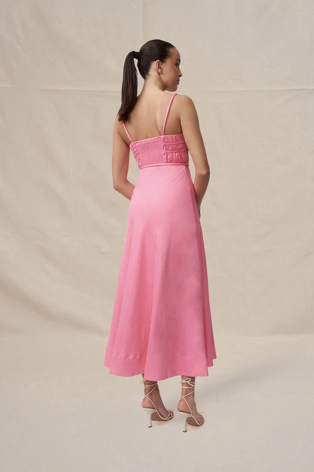 Marielle Panel Dress - Pink - Image 3