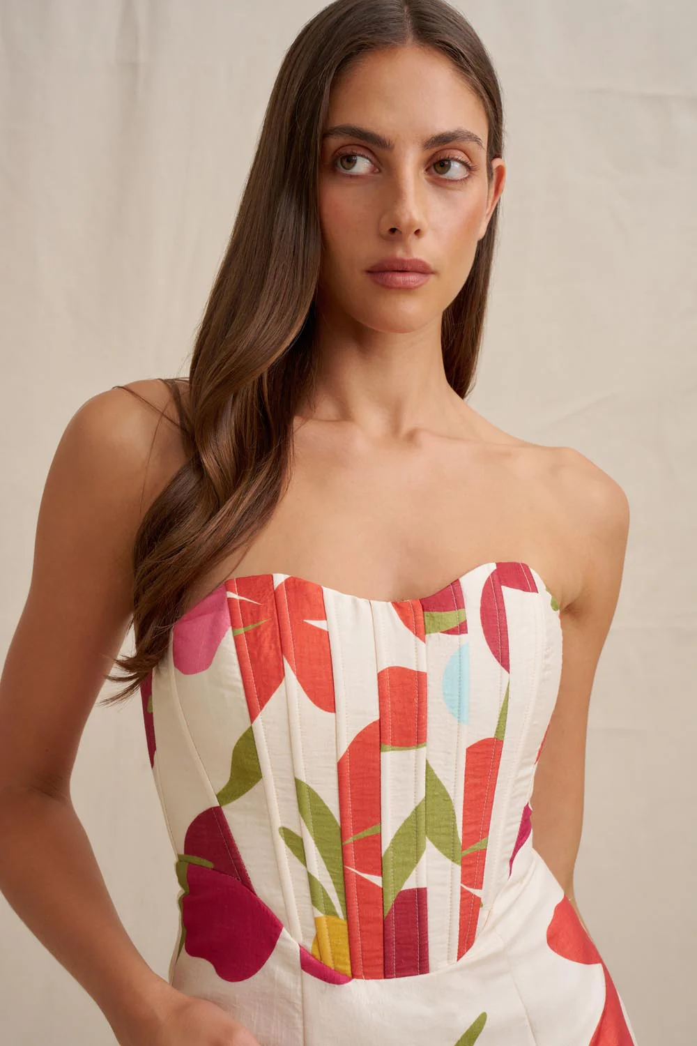 Tropicana Corset Mini Dress - Image 2