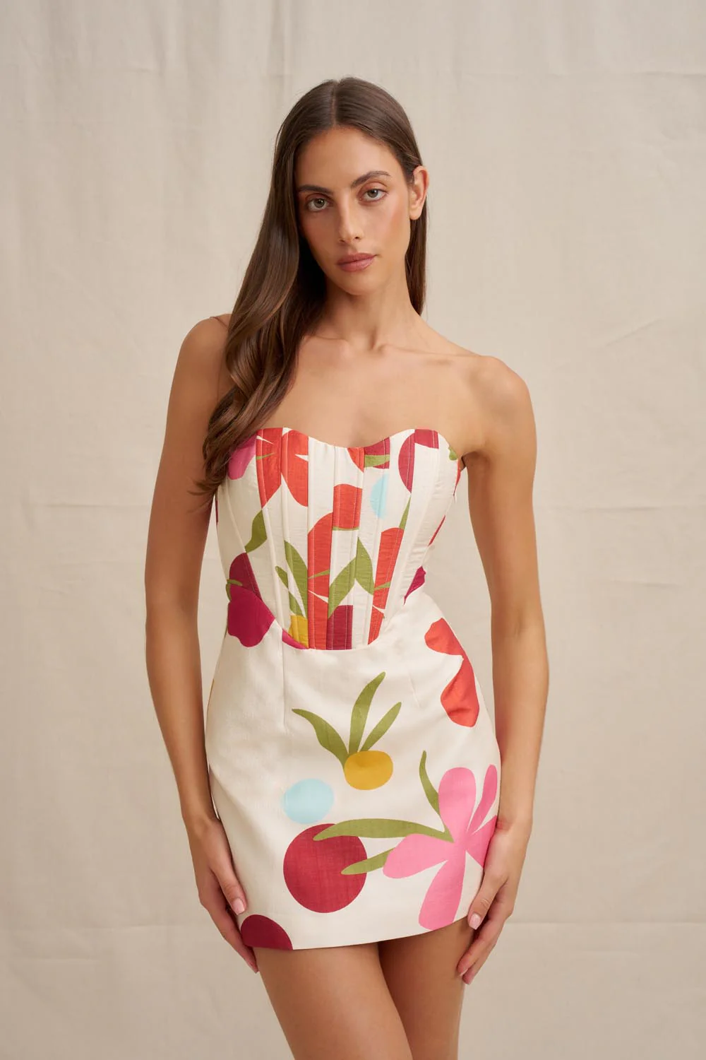 Tropicana Corset Mini Dress - Image 4