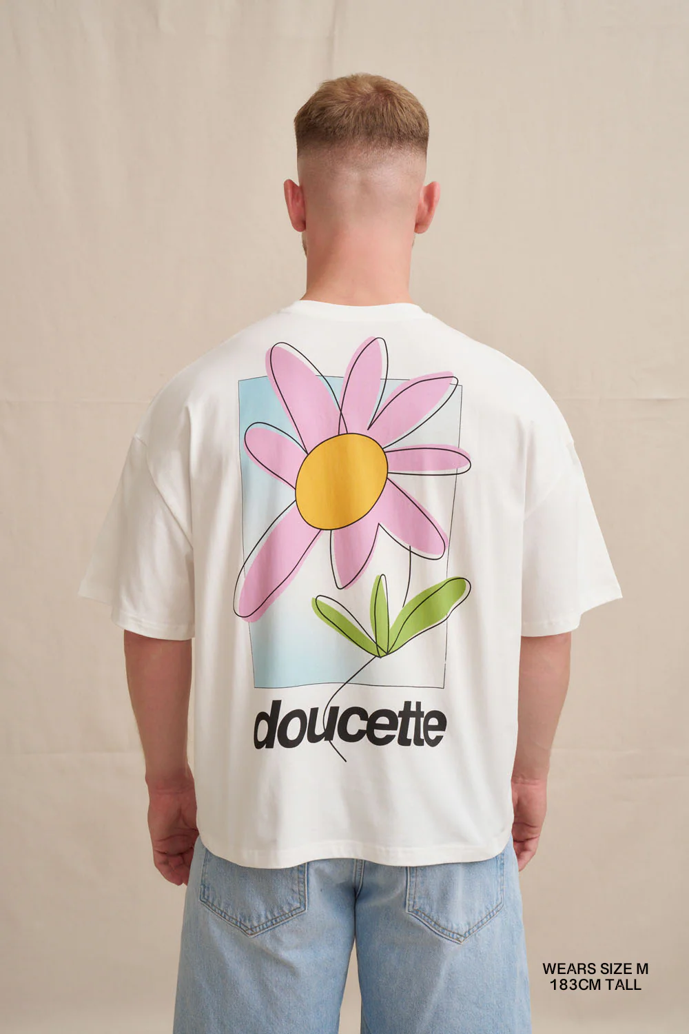 Unisex Daisy Compact Tee - Image 6