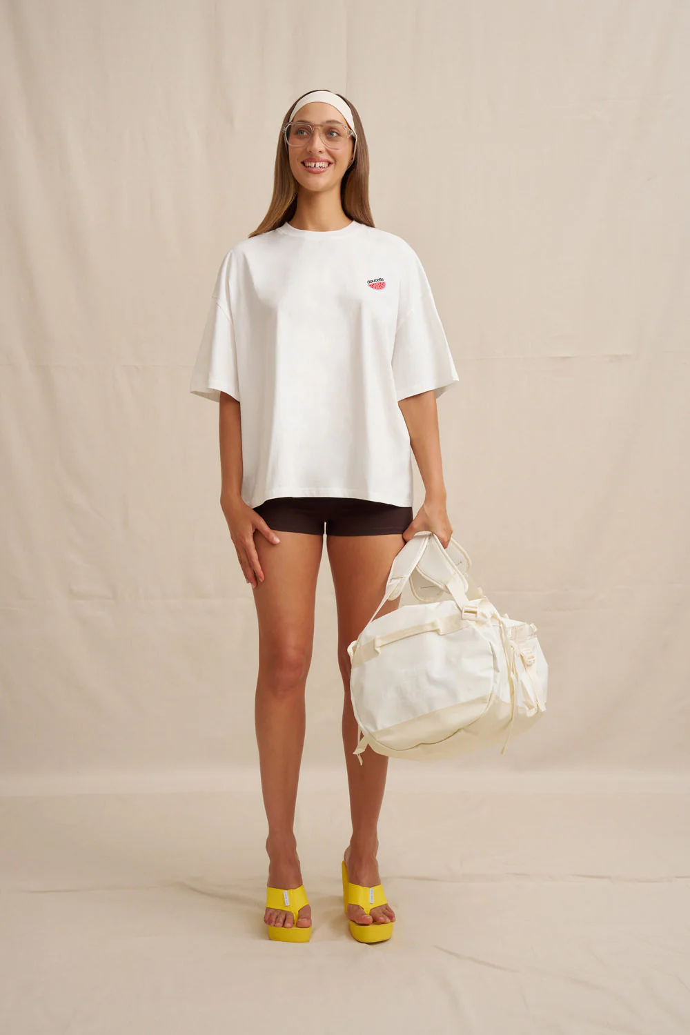 Unisex Stacked Fruit Compact Tee - Image 6