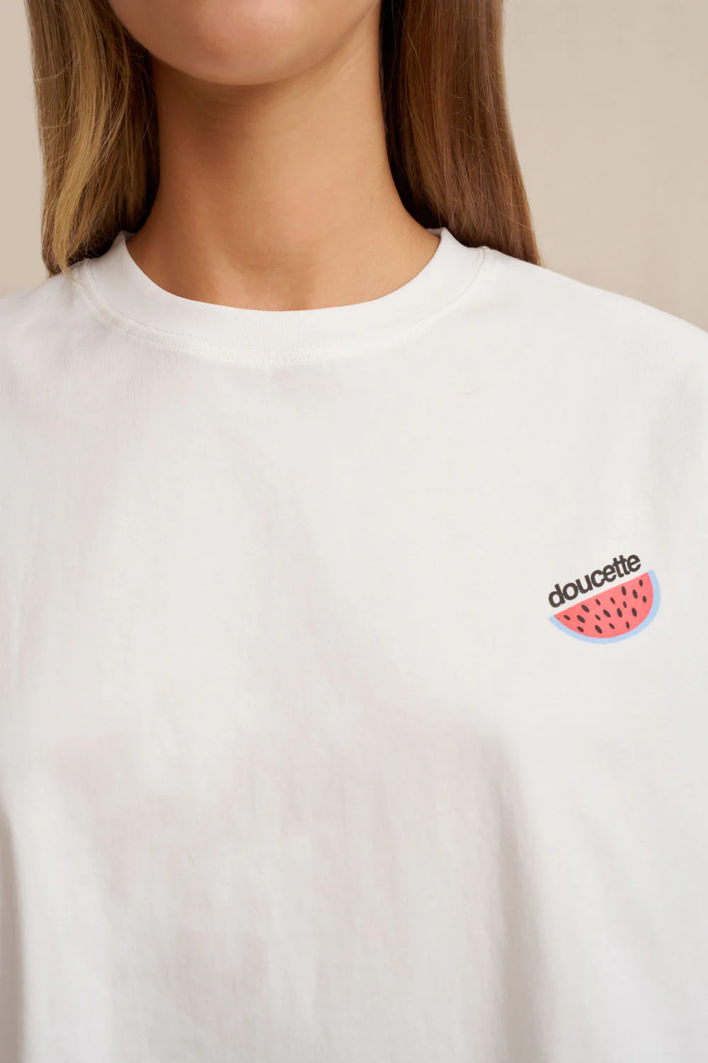 Unisex Stacked Fruit Compact Tee - Image 9